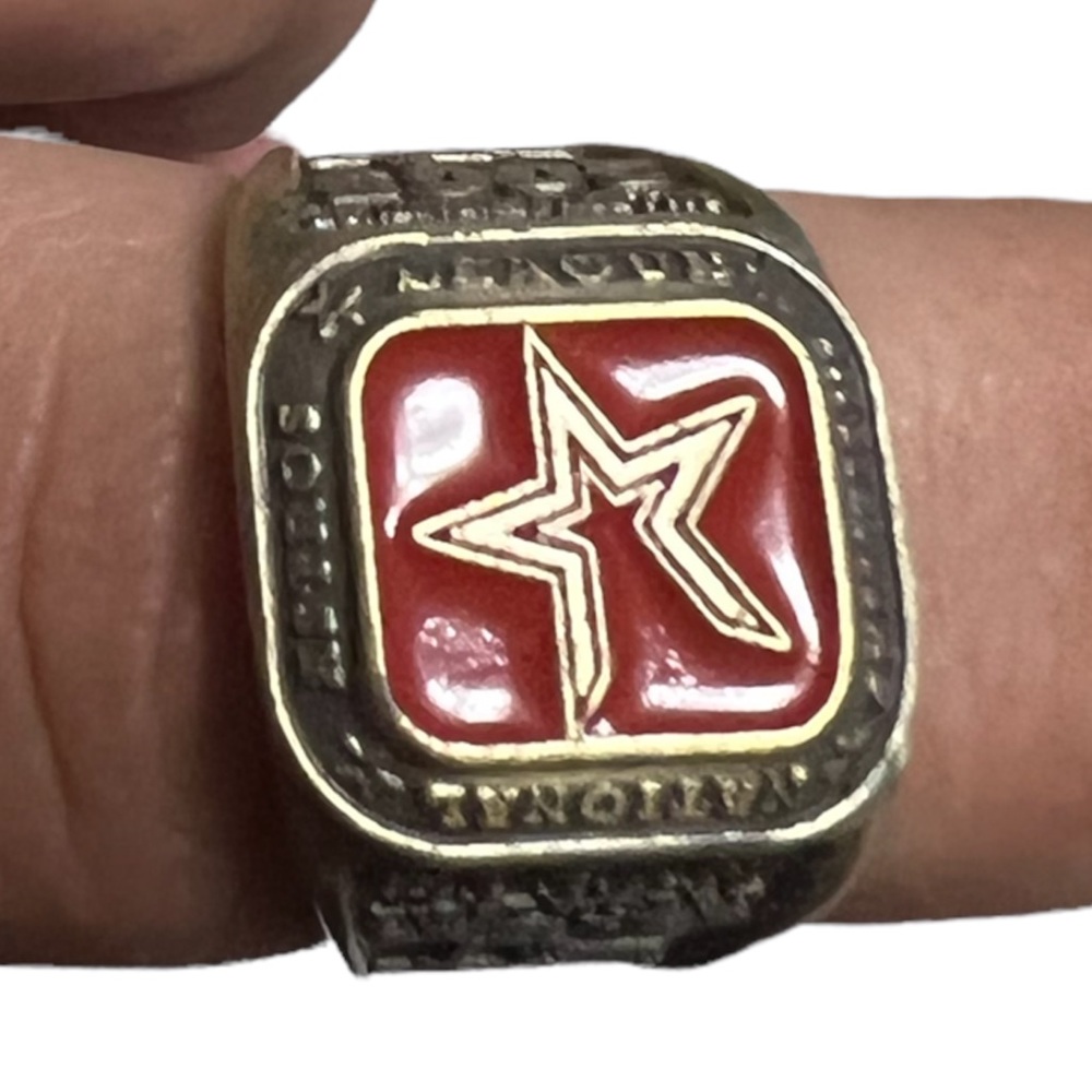Houston Astros 2005 NL Champions Replica Ring SGA 2006